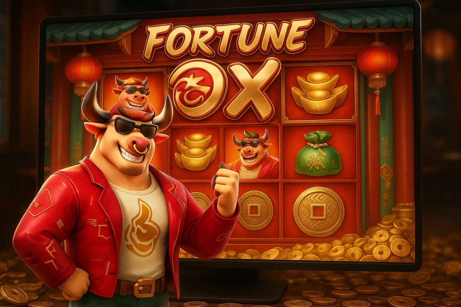 Fortune Ox no SLOTVIP - Aposte Agora e Reivindique Seus Ganhos
