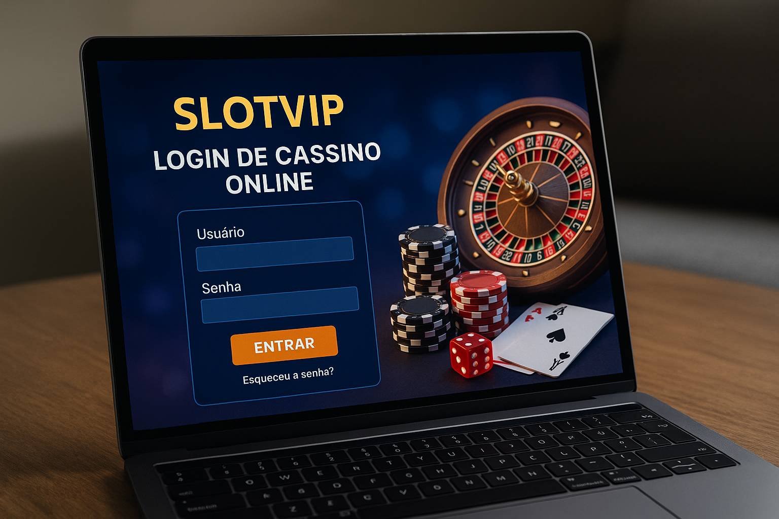 Login no Cassino SLOTVIP