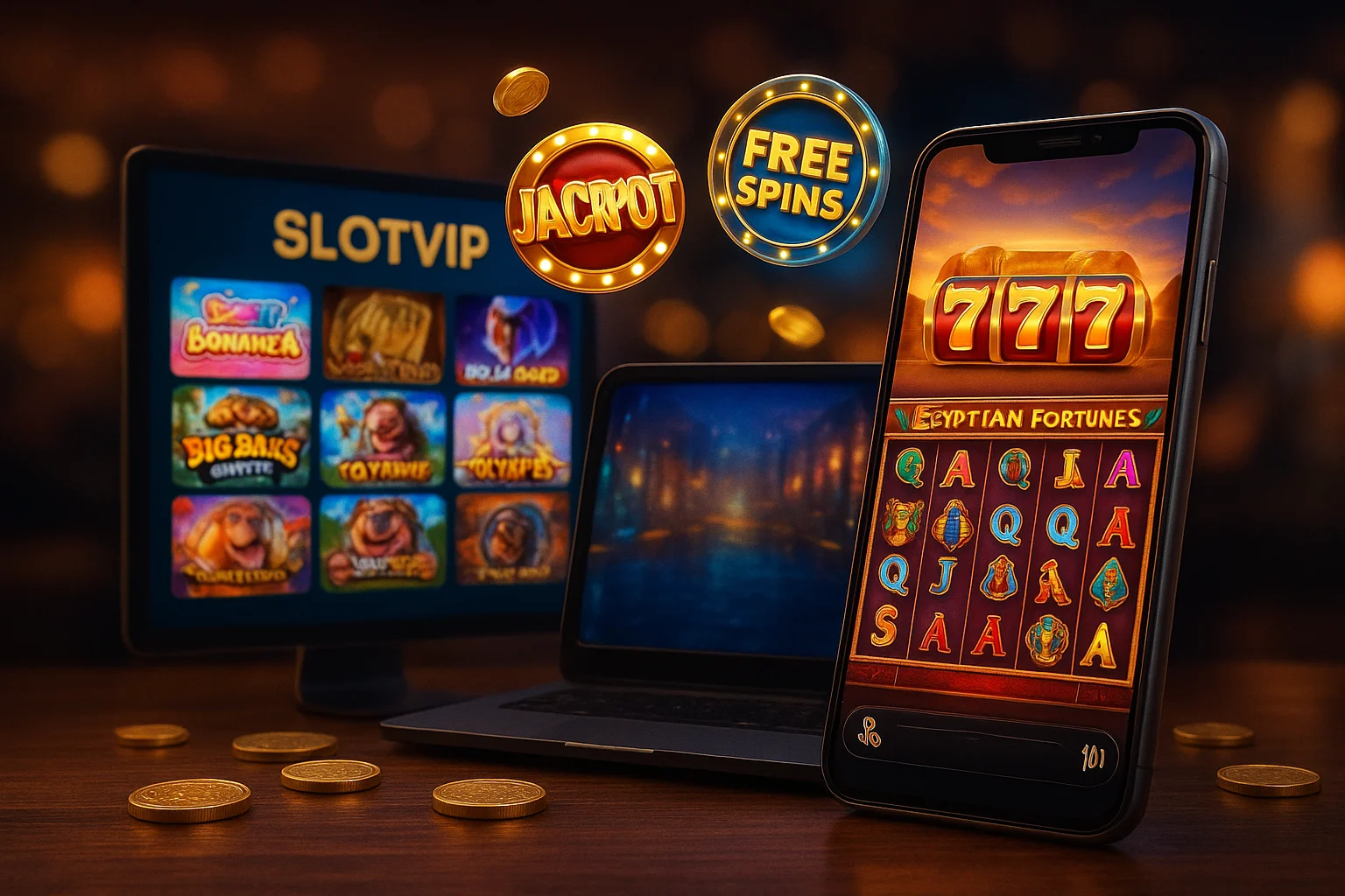 Explore o mundo das slot machines no SLOTVIP Casino